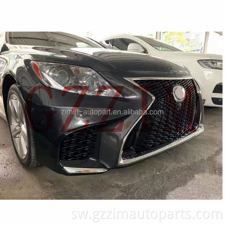 Gari ABS Bumpers Plastiki Bodykit Kit Kit kwa LX LS 2006-2012 Boresha hadi 2021